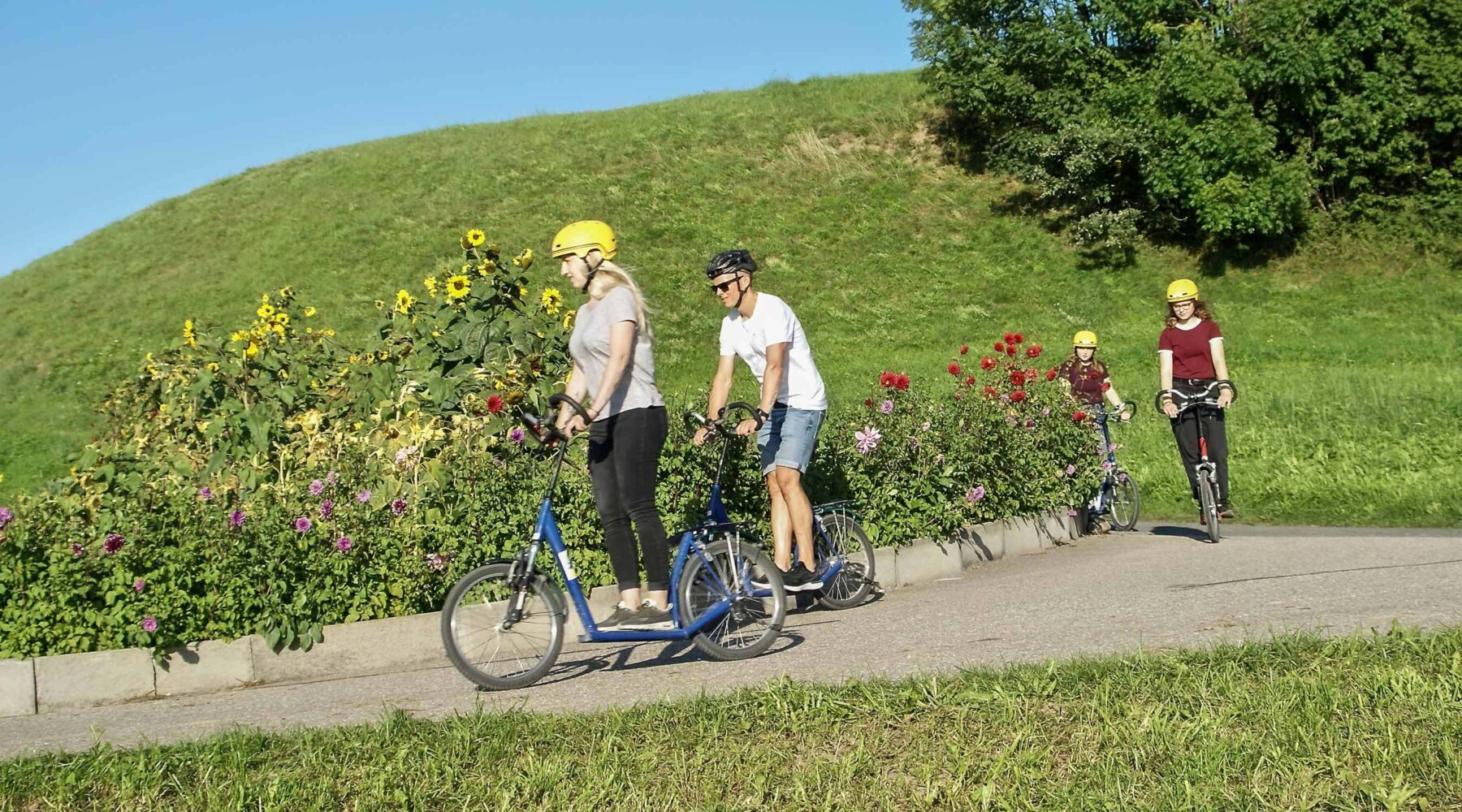 Trottiplausch kick-scooter tour, Ahorn